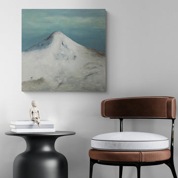 Hekla í snjóbúningi